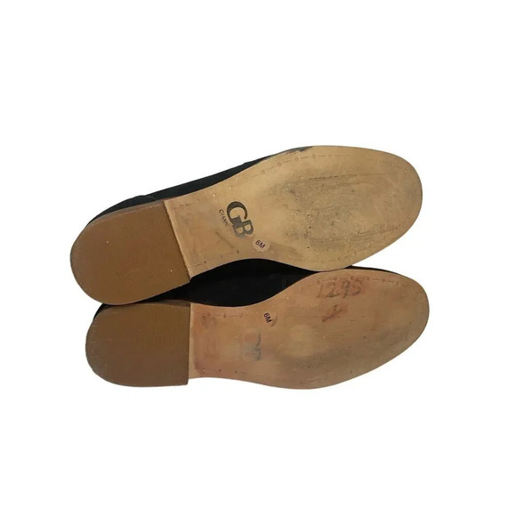 Gianni Bini Black Suede Leather Loafers Women's Size 6 - Picture 6 of 6